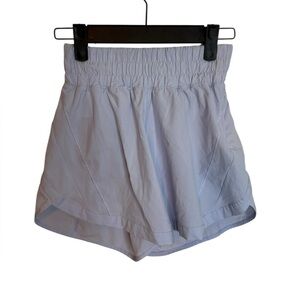 Lululemon Track That Mid Rise 5” Lilac Shorts